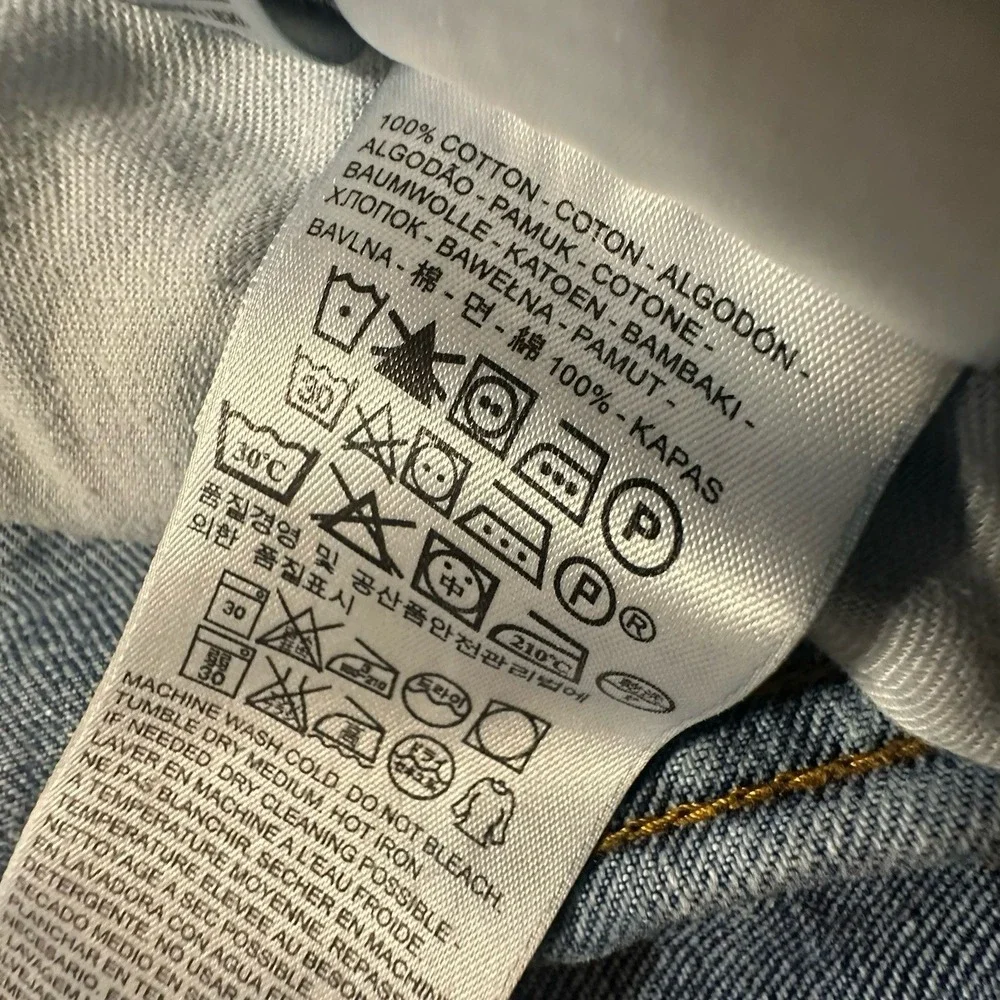Levis 550 Relaxed Fit Jeans Mens 36x32 Medium Wash Blue Cotton Denim 550-0216